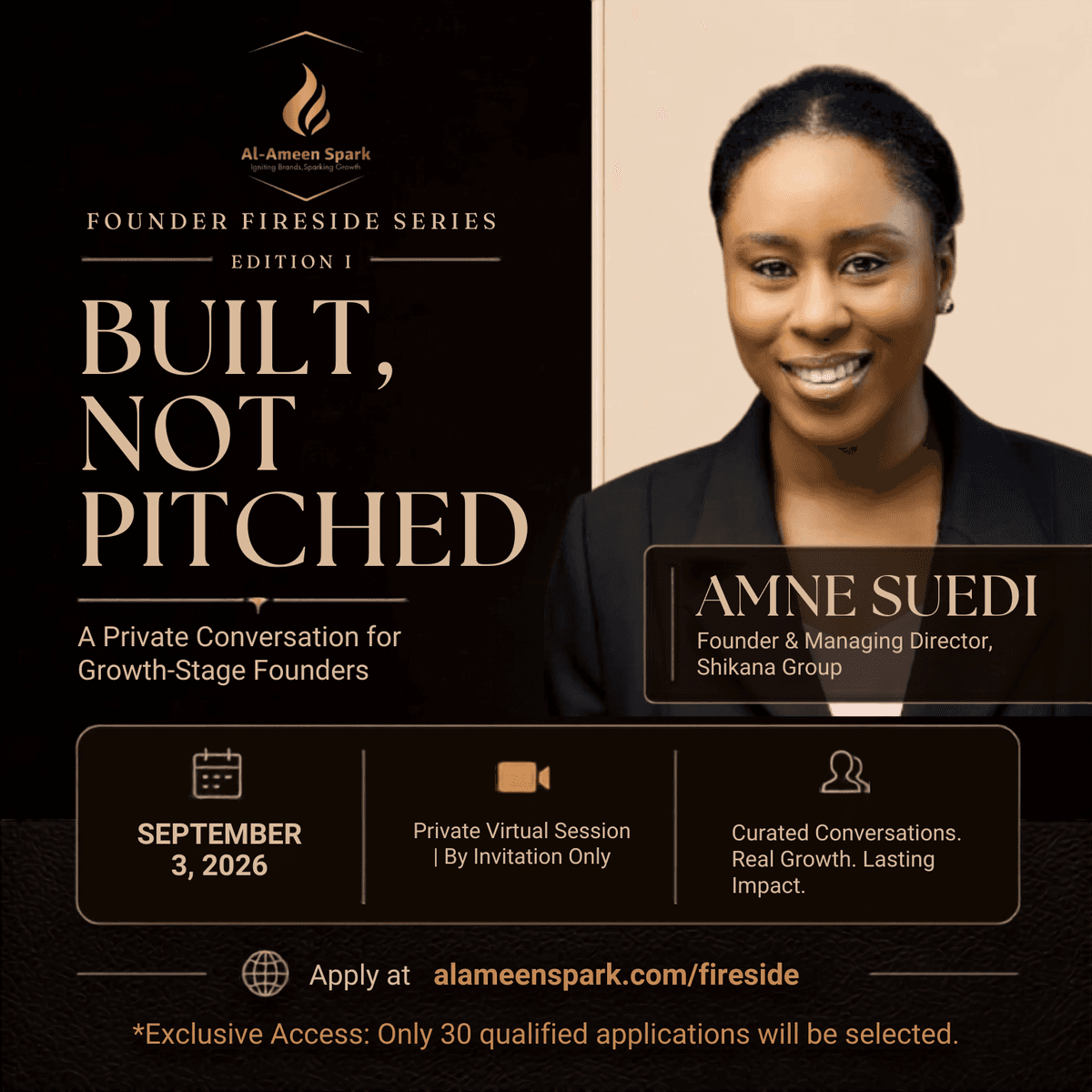 Fireside Edition I event flyer